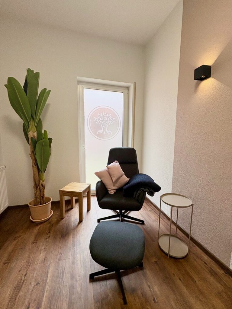 Hypnoseraum in der Heilpraxis Rother in Ostrhauderfehn